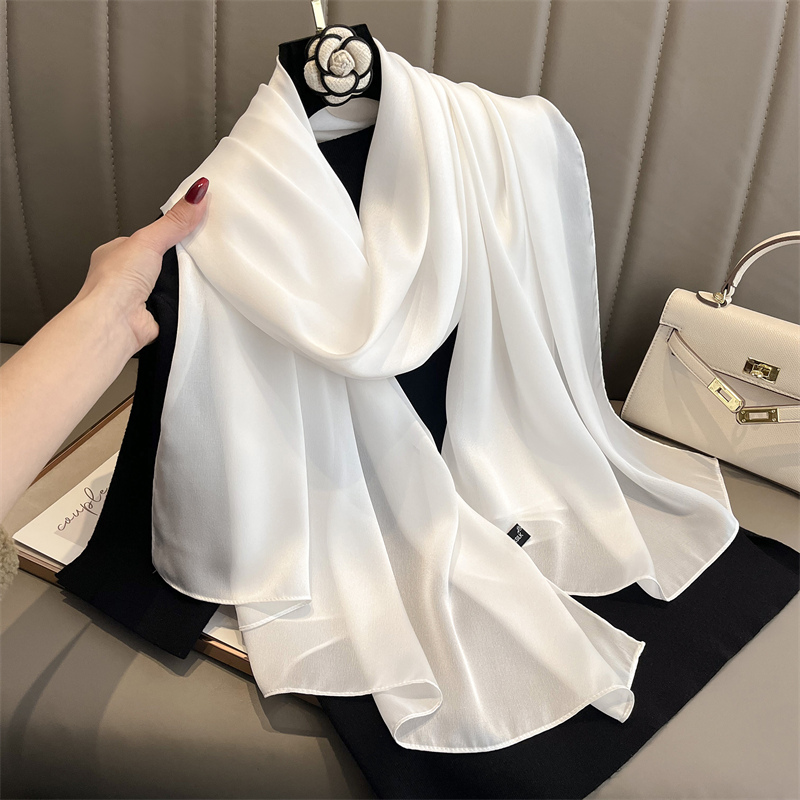 Scarf Silk Square - 2024 Luxury Brand Spring Large Long