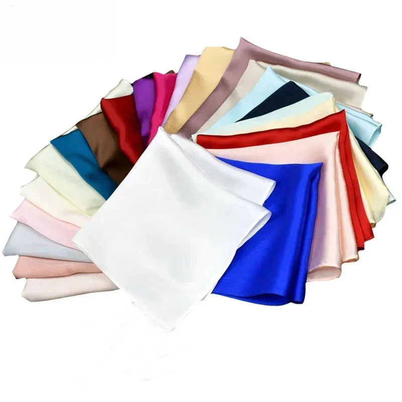 Pocket Square Set - Natural 35cm Pure Silk Mans Pocket