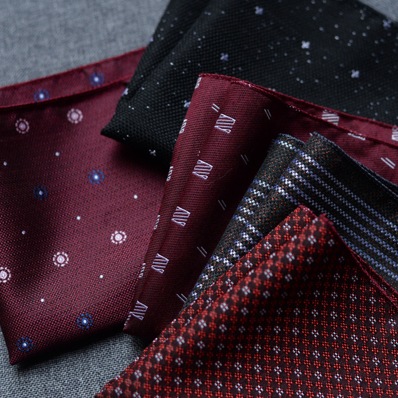 2pcs Men's Suit Pocket Towel H - Pocket Square Set 评论和价格