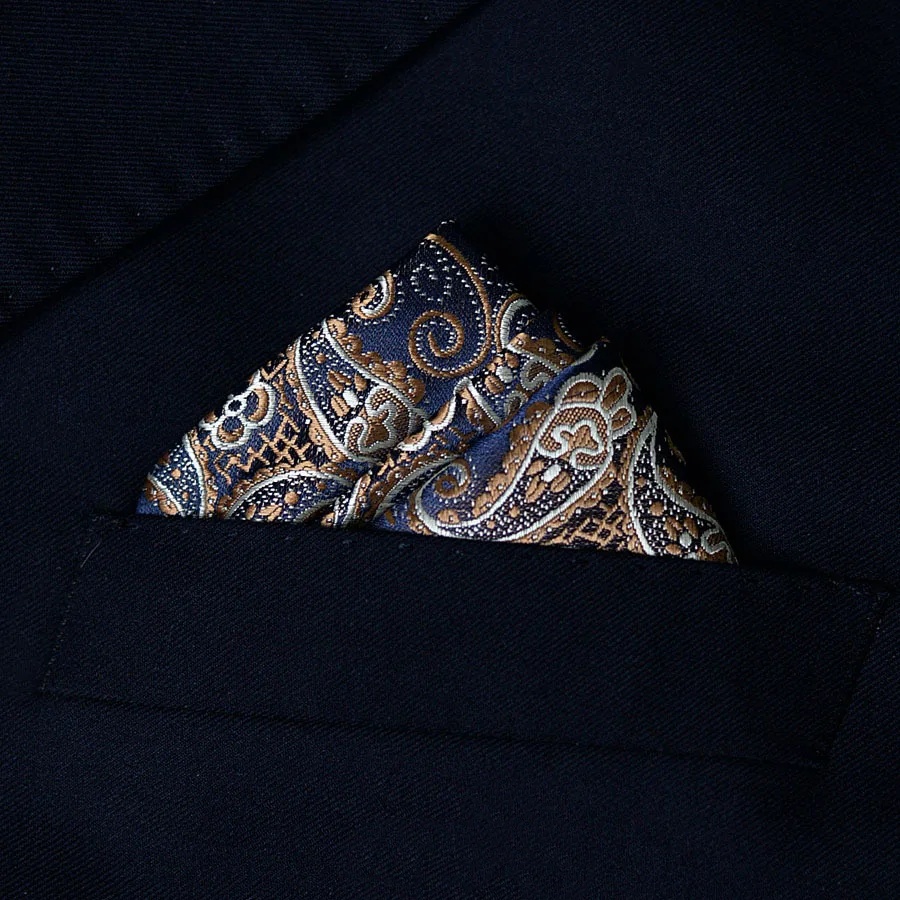 2pcs Men's Suit Pocket Towel H - Pocket Square Set 评论和价格