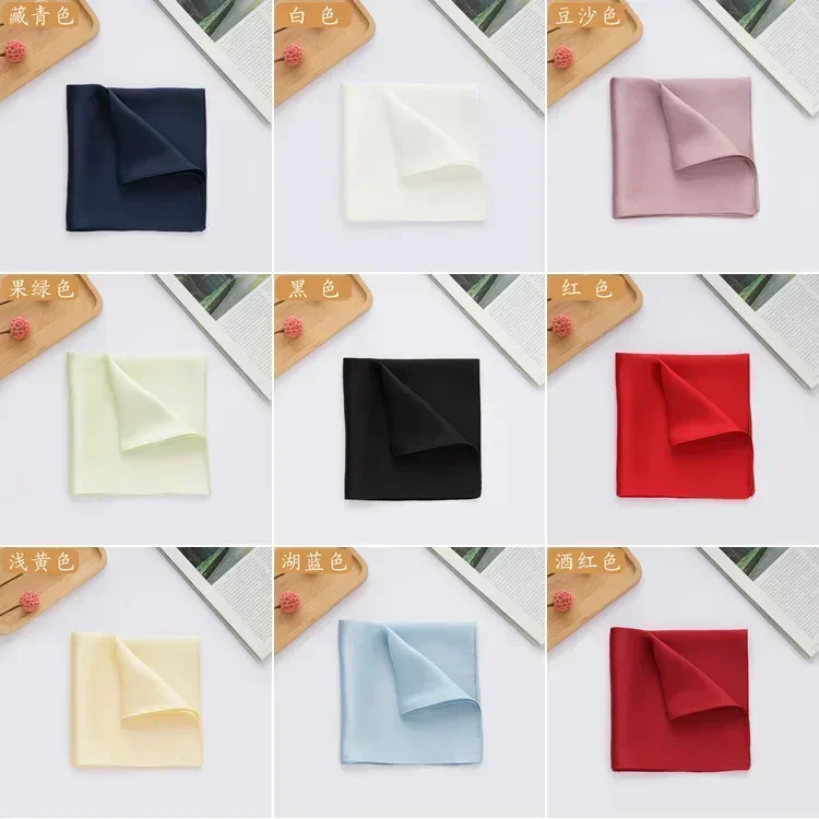 Natural 35cm Pure Silk Mans Po - Pocket Square Set 评论和价格