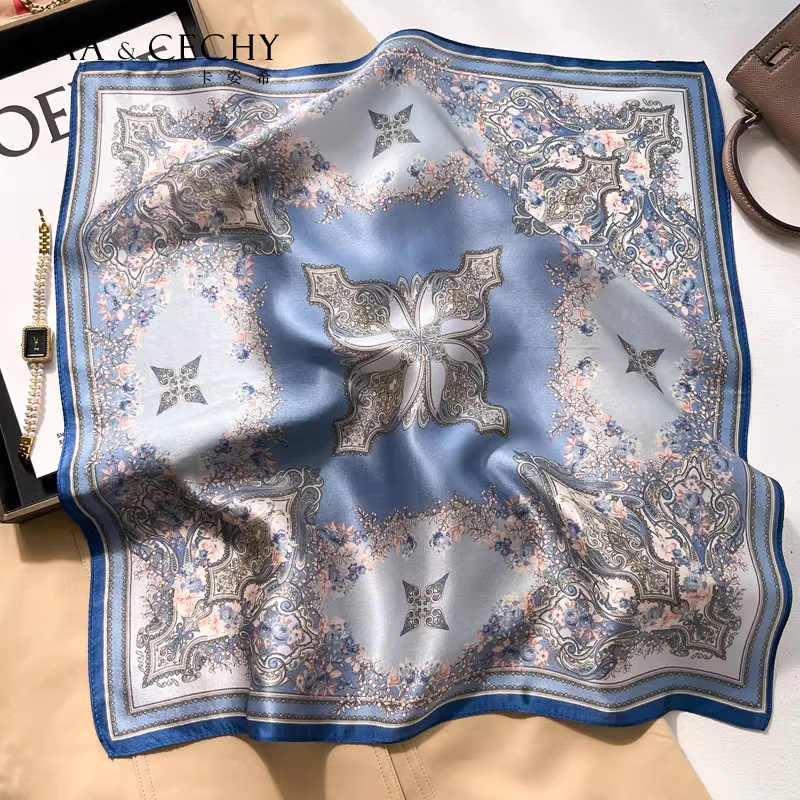 Baroque Floral 100% Mulberry S - Face Scarf Mask 评论和价格