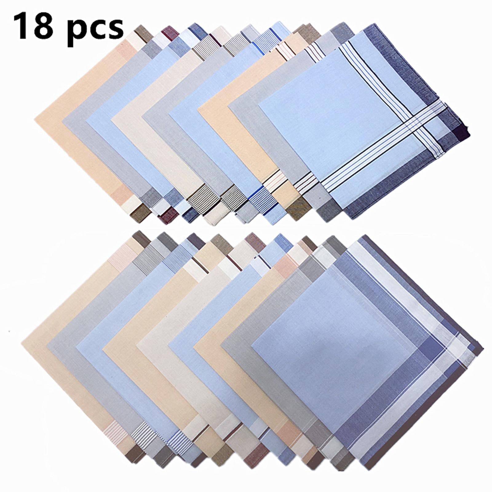 Cotton Men Handkerchiefs 16inc - Handkerchief Cotton Men 评论和价格
