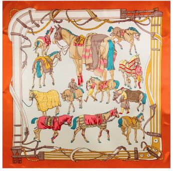 90cm War Horse Belt Square Sca - Face Scarf Mask 评论和价格